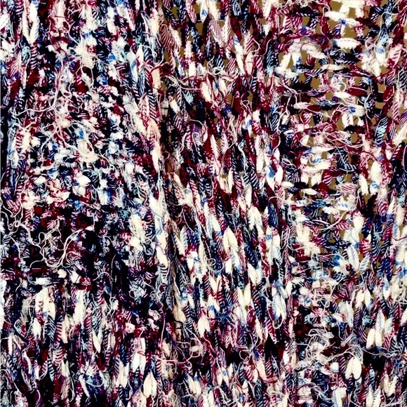 Byron Lars Purple  MIDI Cardigan Sweater with belt and pockets - Picture 3 of 7